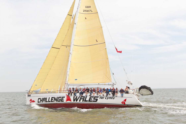 Big Boat Sailing Experience with Challenge Wales