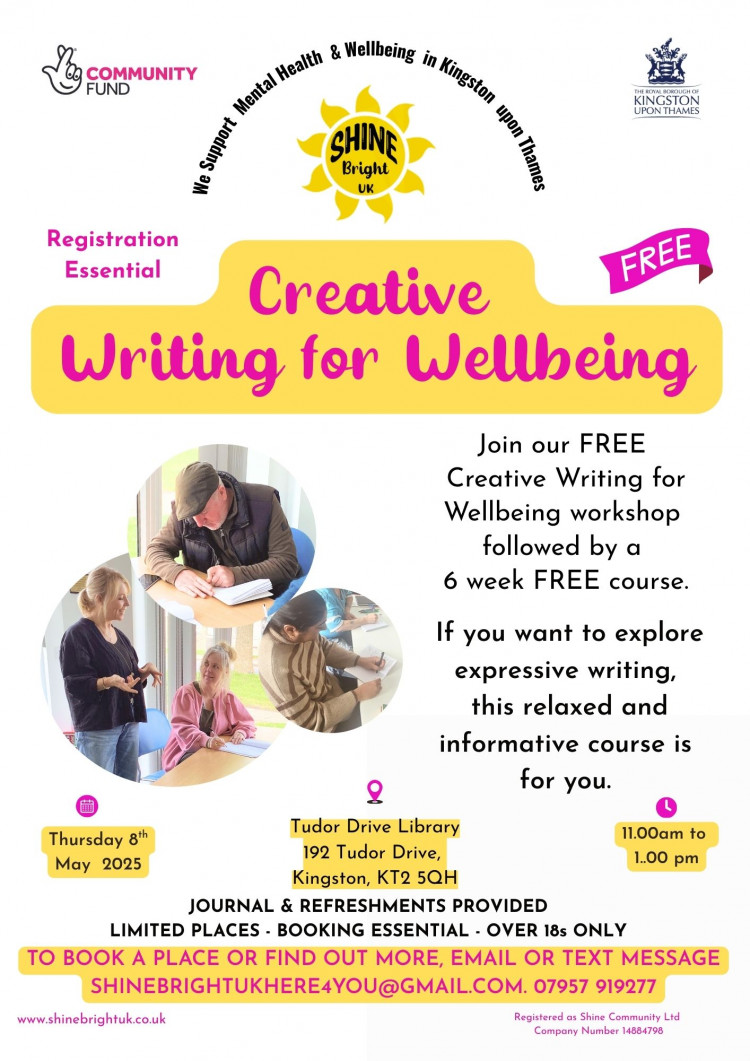 Creative Writing for Wellbeing Creative Writing for Wellbeing