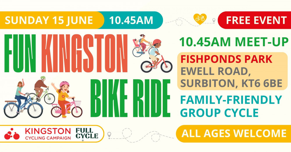 Family-friendly summer bike ride Family-friendly summer bike ride