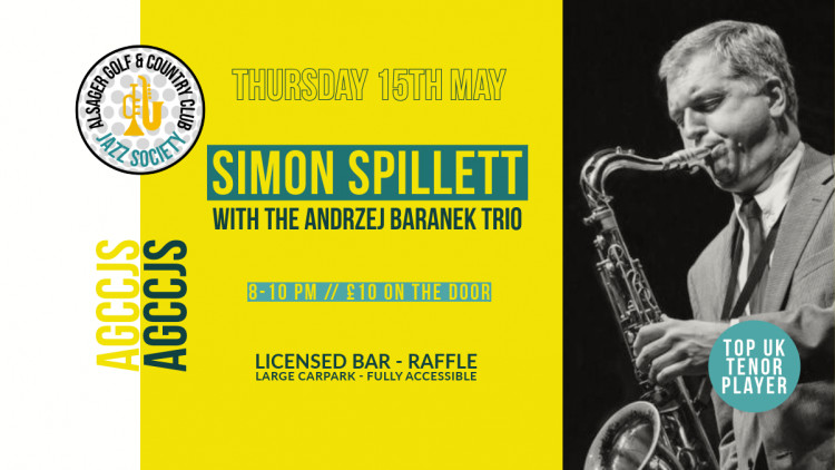 Get Ready to Swing! Simon Spillett's Tenor Tornado Hits Alsager! Get Ready to Swing! Simon Spillett's Tenor Tornado Hits Alsager!