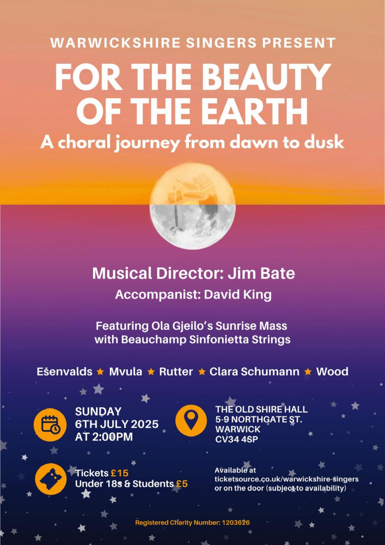 Warwickshire Singers present For the Beauty of the Earth