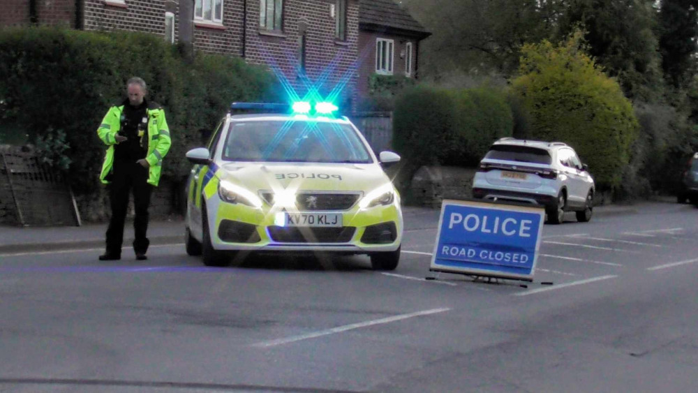 At 5.06pm on Sunday 20 April, officers from Macclesfield responded to reports of a collision on Church Lane, Henbury (Warren Nesbit). At 5.06pm on Sunday 20 April, officers from Macclesfield responded to reports of a collision on Church Lane, Henbury (Warren Nesbit).