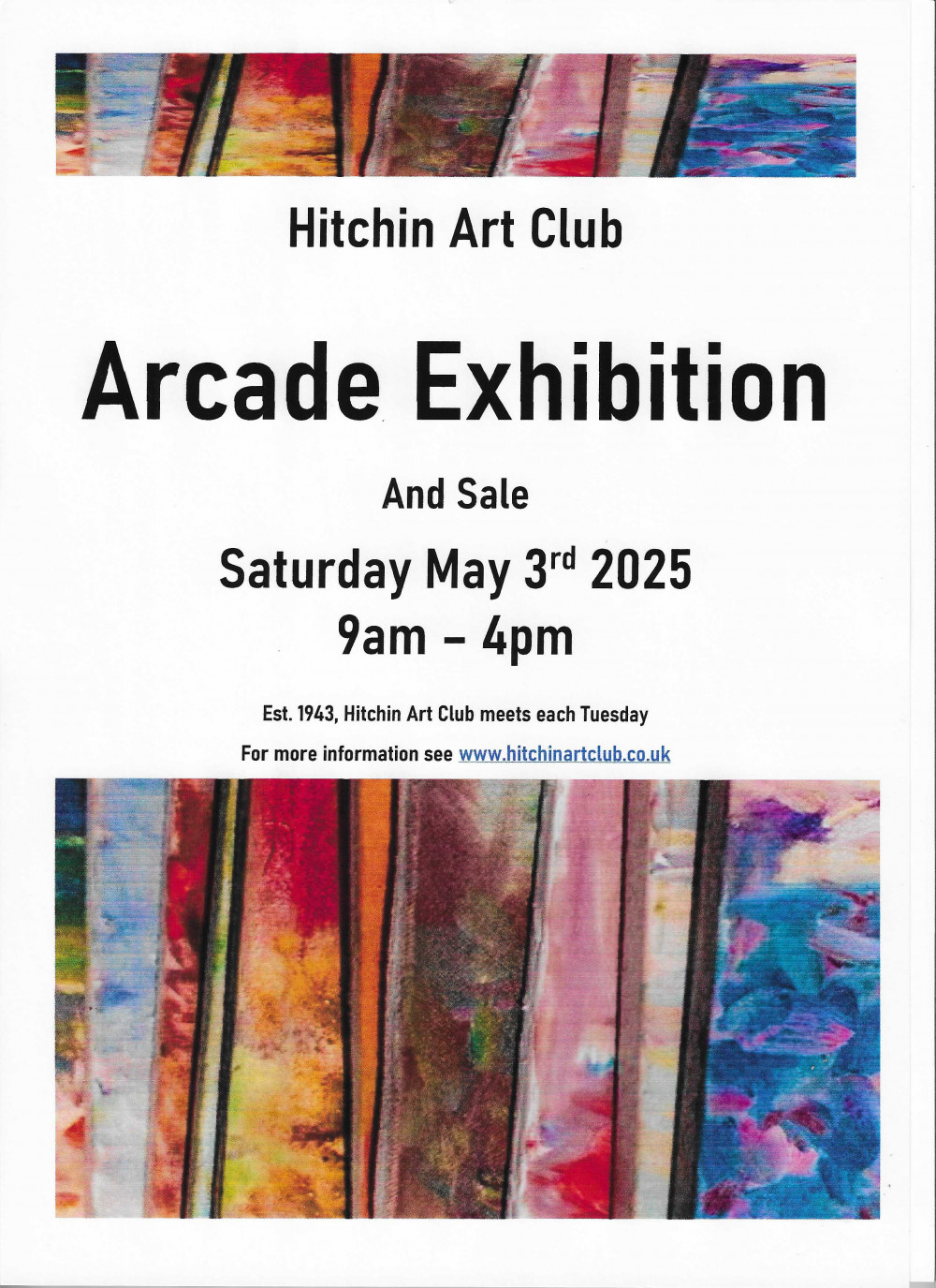 Hitchin Art Club - Arcade Exhibition