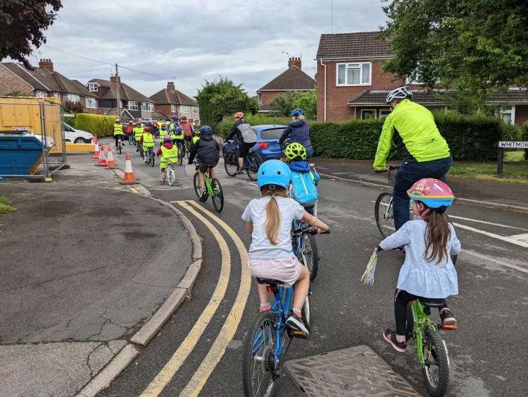 Kidical Mass family friendly bike ride Kidical Mass family friendly bike ride