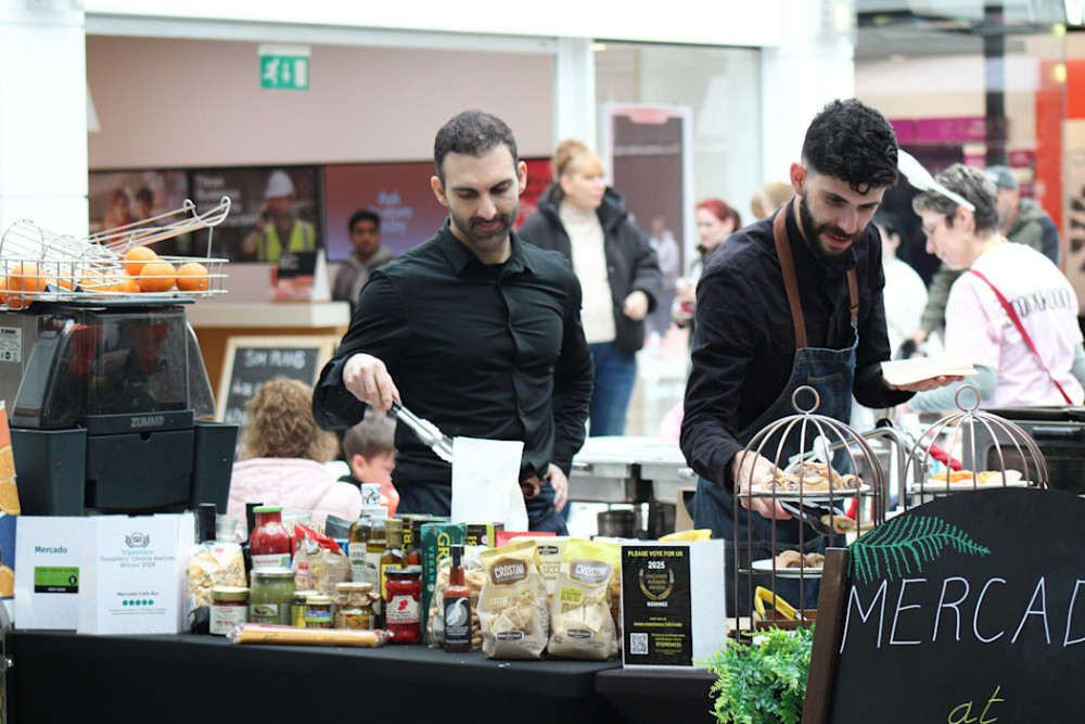 Mercado - a Didsbury-based cafe which has been rated five-stars on TripAdvisor - will be opening in Stockroom, Stockport town centre's new library (Image via Stockport Council) Mercado - a Didsbury-based cafe which has been rated five-stars on TripAdvisor - will be opening in Stockroom, Stockport town centre's new library (Image via Stockport Council)