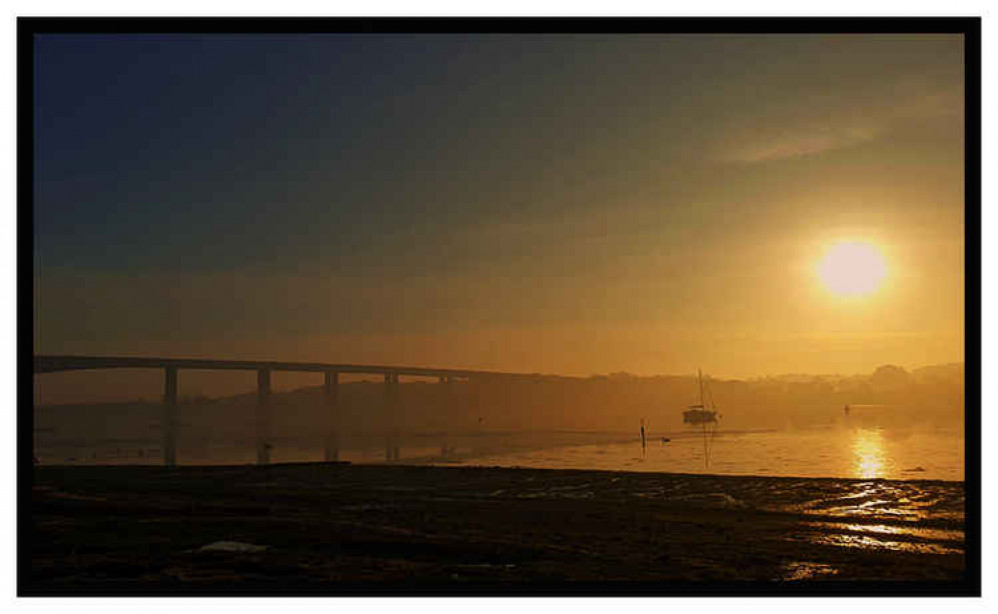 Shaun Sams captures sunrise over the Orwell