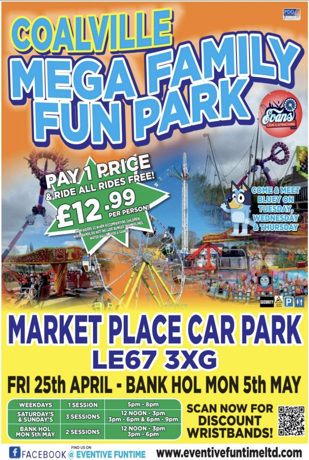 Coalville May Fair at Old Market Hall Car Park, Coalville Coalville May Fair at Old Market Hall Car Park, Coalville