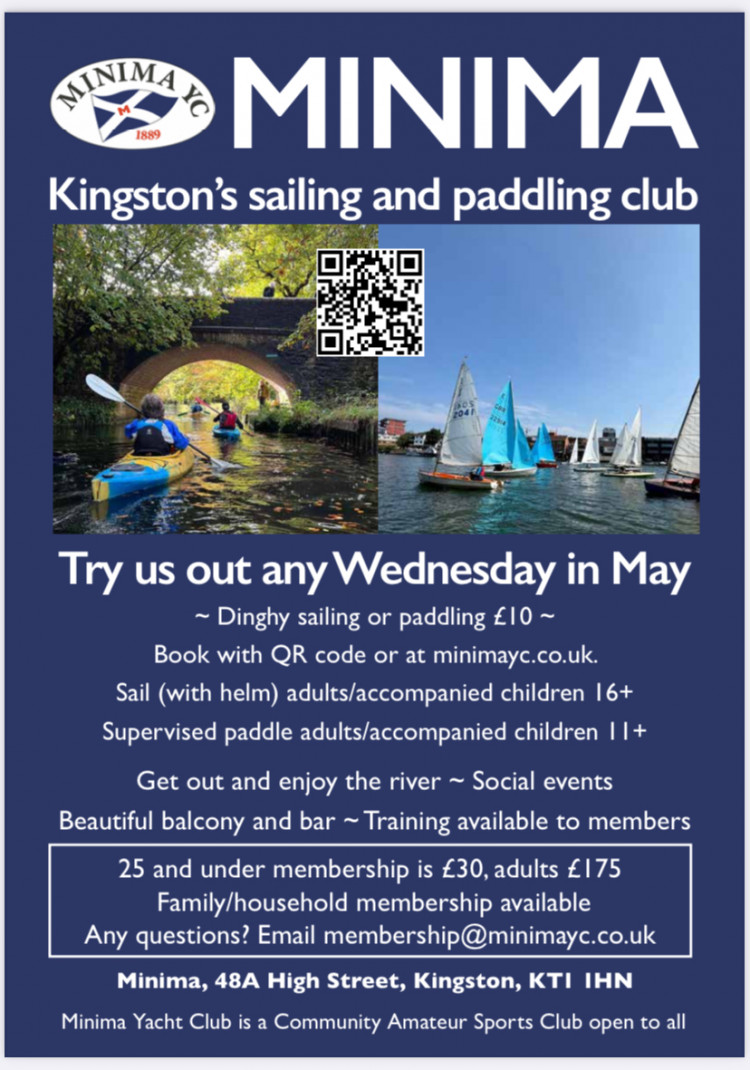 Try sailing or kayaking at Minima yacht club