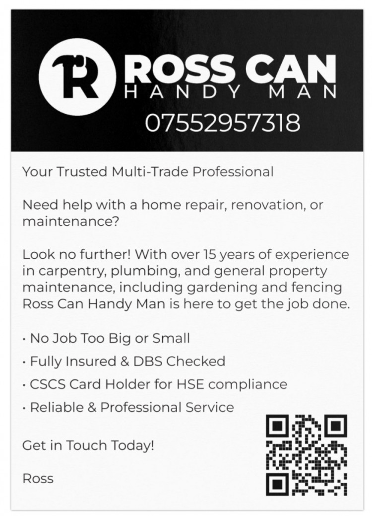 Ross brings skill, dedication, and a can-do attitude to every task. Ross brings skill, dedication, and a can-do attitude to every task.