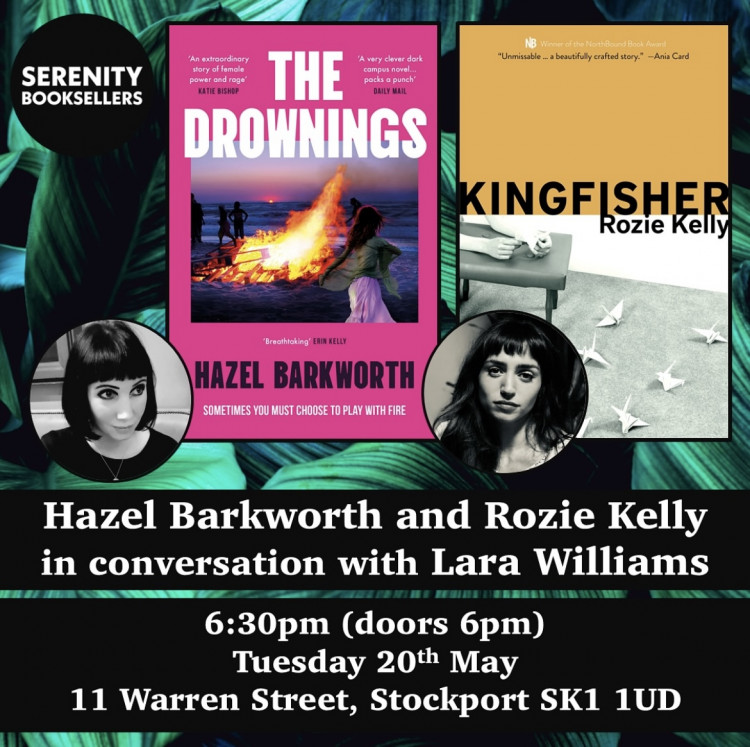 Hazel Barkworth and Rozie Kelly in conversation with Lara Williams Hazel Barkworth and Rozie Kelly in conversation with Lara Williams