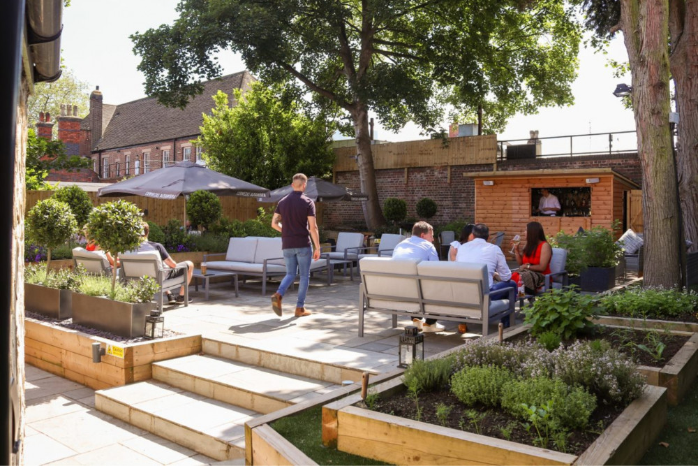 Make the most of summer and call in at Little Seeds for a drink and nibble at their stunning outside terrace. (Little Seeds) Make the most of summer and call in at Little Seeds for a drink and nibble at their stunning outside terrace. (Little Seeds)