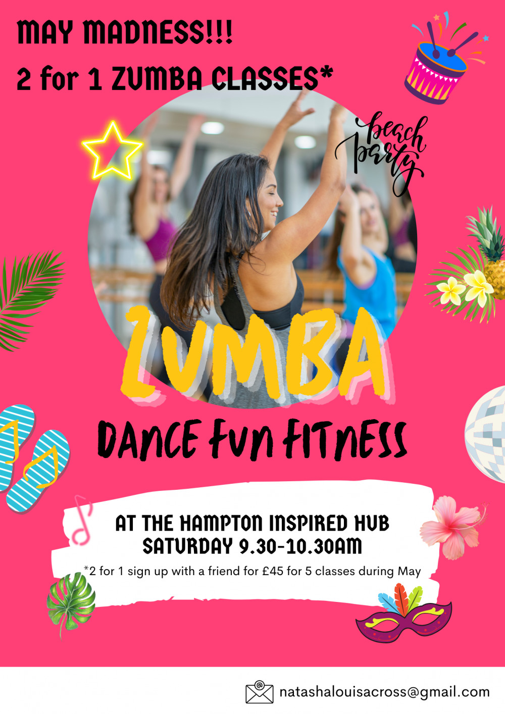 May Madness! 2 for 1 Zumba Classes May Madness! 2 for 1 Zumba Classes
