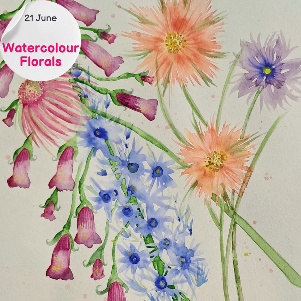 Watercolour Floral Bouquet Watercolour Floral Bouquet