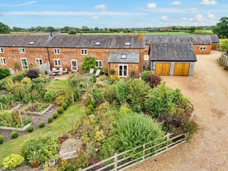 The four-bedroom barn conversion on Coole Lane, Coole Pilate (James Du Pavey).