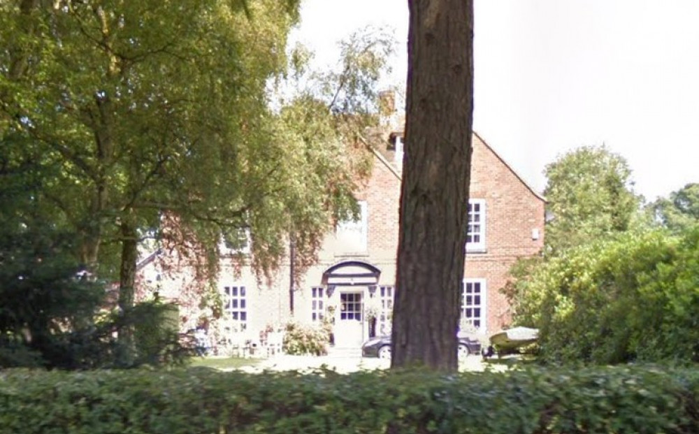 St Chad's Vicarage site at Handforth (Google). St Chad's Vicarage site at Handforth (Google).