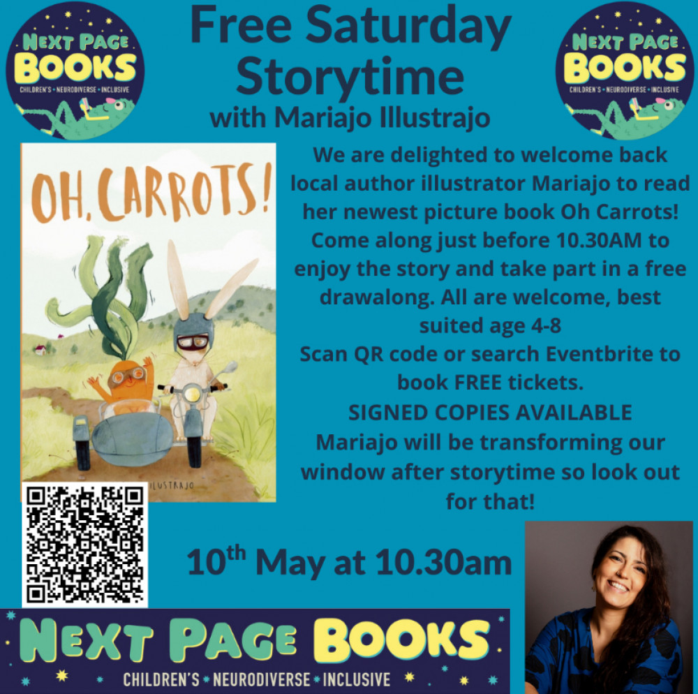 FREE Saturday Storytime draw along with Mariajo Illustrajo FREE Saturday Storytime draw along with Mariajo Illustrajo