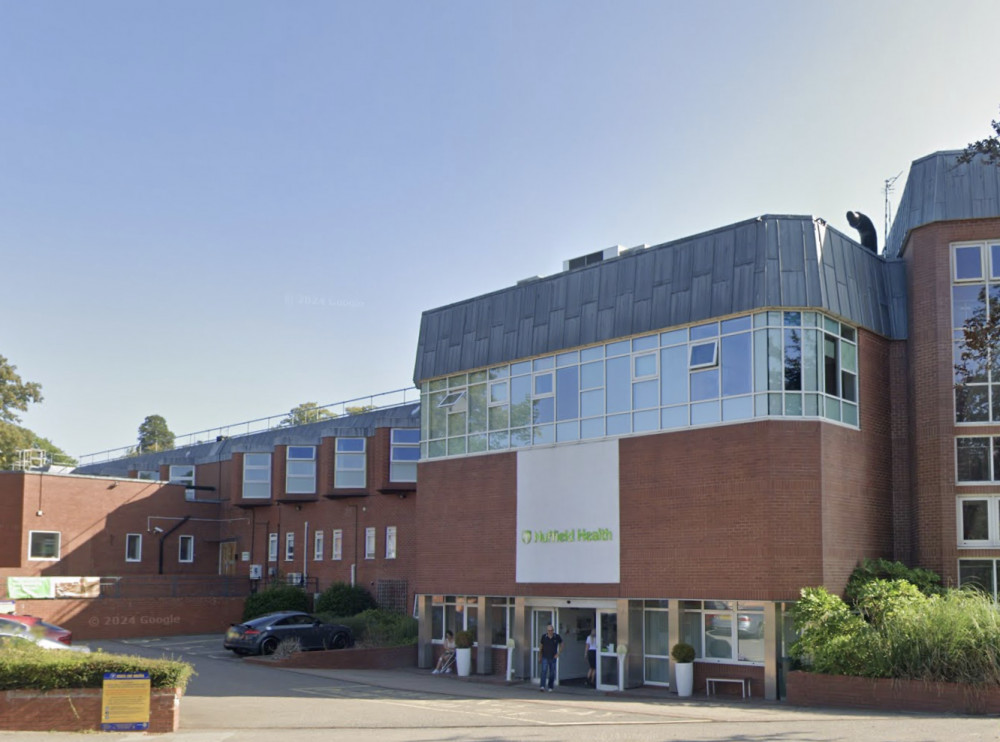 The centre will open at Nuffield Health on the edge of Leamington Spa (image via Google Maps) The centre will open at Nuffield Health on the edge of Leamington Spa (image via Google Maps)