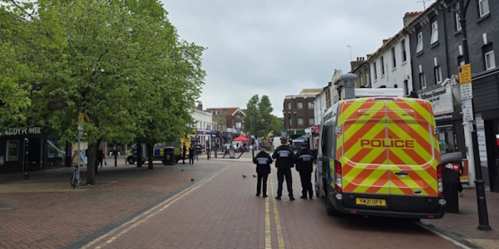 Facial recognition technology was used in Grays. 