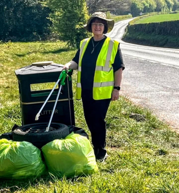 Wybunbury councillor, Janet Clowes, is stepping down as leader of the Conservative group on Cheshire East Council due to ill health (Janet Clowes).
