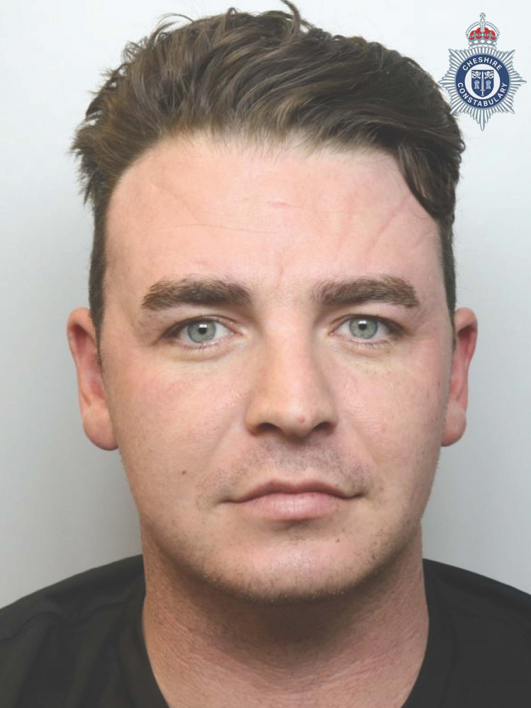 Jacob Rose, of no fixed abode in Nantwich, has been sentenced to four years in prison (Cheshire Police).