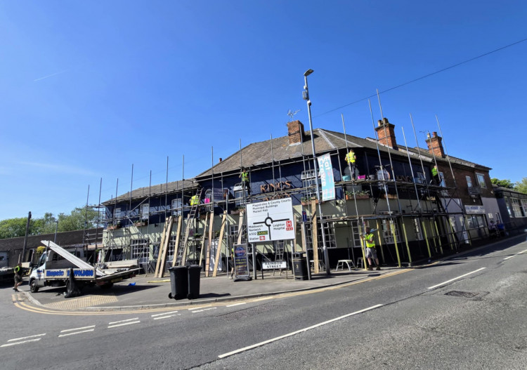 Stonegate Group is carrying out improvement works at The Kings Arms, Earle Street, with the venue targeted to reopen at the end of May (Ryan Parker).