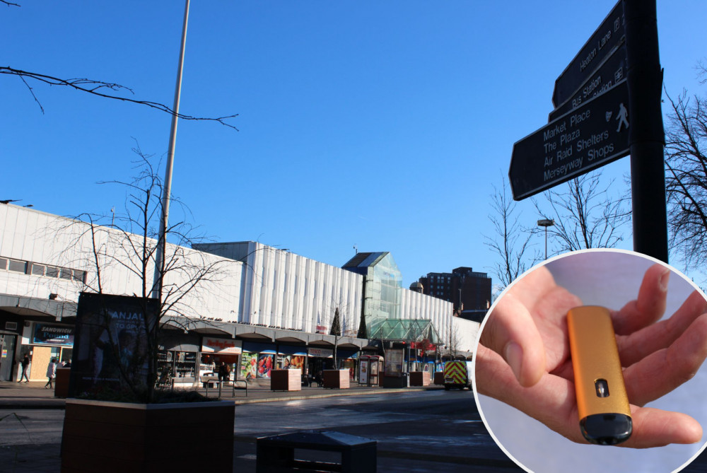 Greater Manchester Fire and Rescue Service has been called out to 157 vape-related fires since 2020, a study has revealed (Images: main - Nub News / inset - Elsa Olofsson / Unsplash) Greater Manchester Fire and Rescue Service has been called out to 157 vape-related fires since 2020, a study has revealed (Images: main - Nub News / inset - Elsa Olofsson / Unsplash)