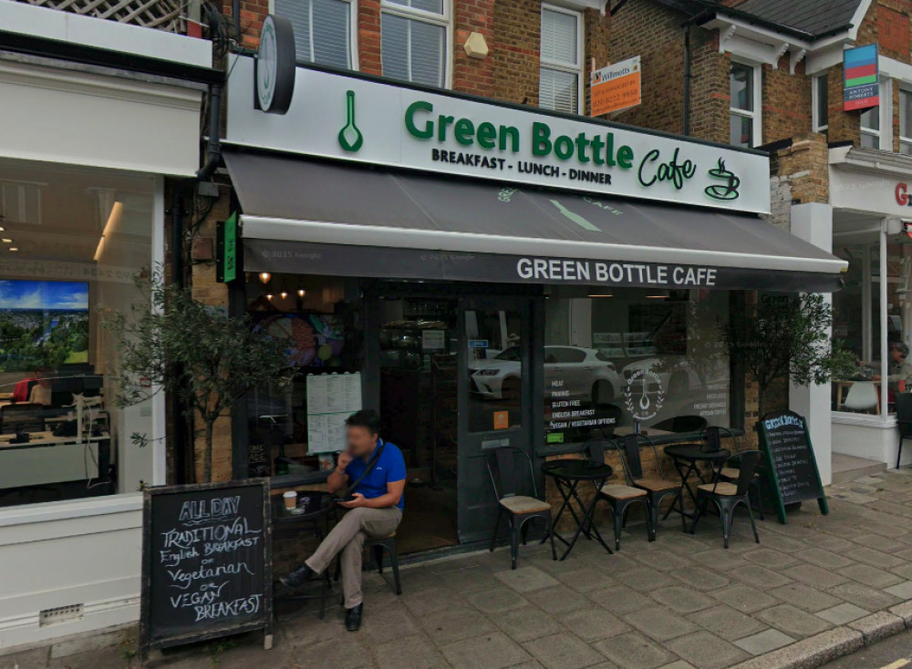 Green Bottle Café in Twickenham fined £40,000 for hiring a worker illegally last year (credit: Google Maps). Green Bottle Café in Twickenham fined £40,000 for hiring a worker illegally last year (credit: Google Maps).