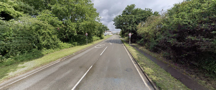 The outline planning permission would be for land off Wash Lane near Coalville. Photo: Instantstreetview.com