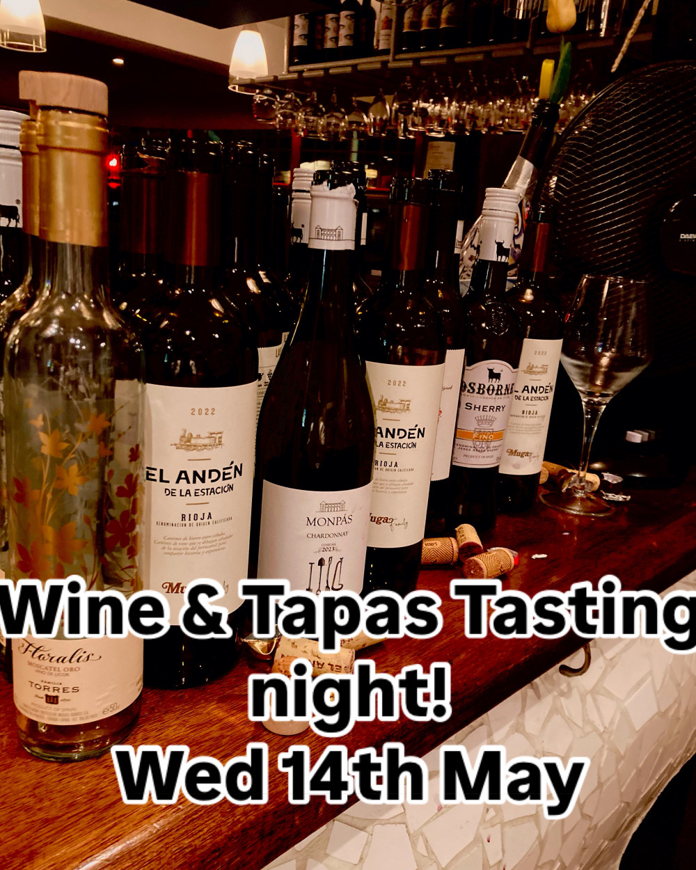 Wine & Tapas Tasting Wine & Tapas Tasting