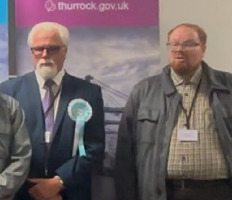 Russell Cherry (left) and Alan Benson.