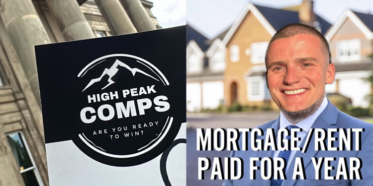 High Peak Comps - a local competitions firm - is hosting a prize draw until Sunday 4 May. The lucky winner will have their rent / mortgage paid for 12 months (Image - High Peak Comps)
