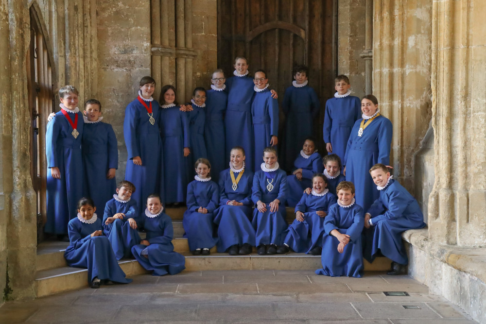 The Choristers at Wells Cathedral CREDIT David Bevan The Choristers at Wells Cathedral CREDIT David Bevan