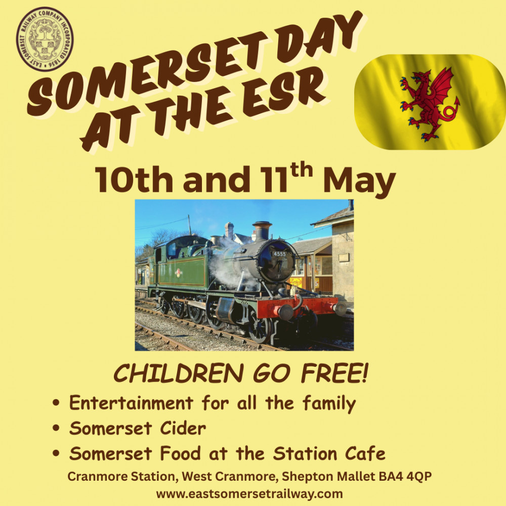 All kids go FREE at ESR on Somerset Day weekend! All kids go FREE at ESR on Somerset Day weekend!