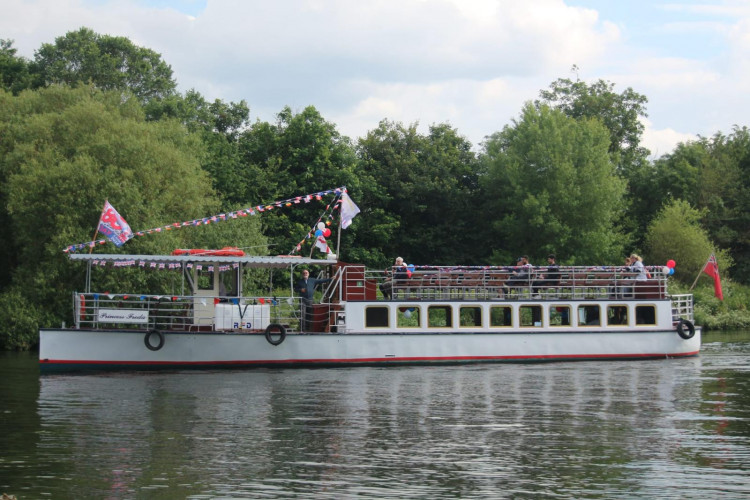 Relive history on the Thames this May with Thames River Boats (credit: Thames River Boats).