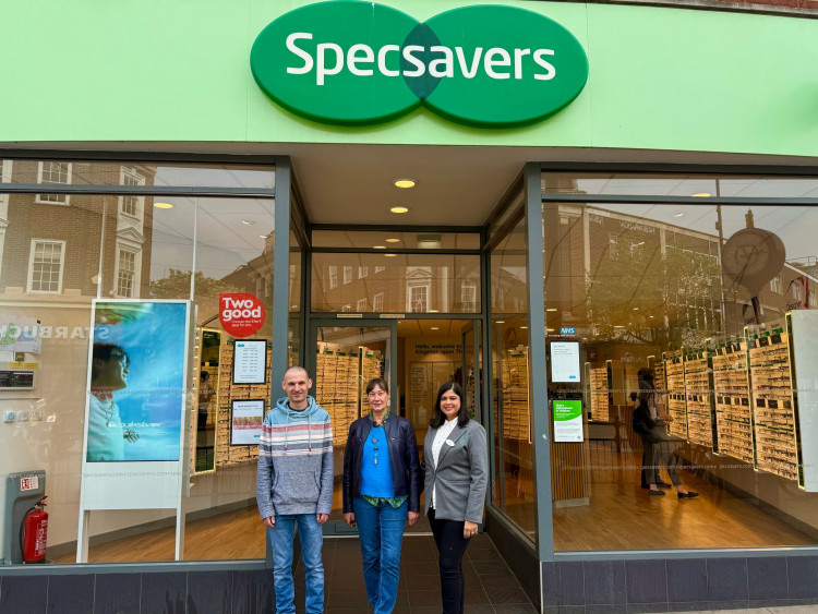 Sayuri Poonsamy is an optometrist at Specsavers in Kingston (Credit: Christine Bou-Saleh)