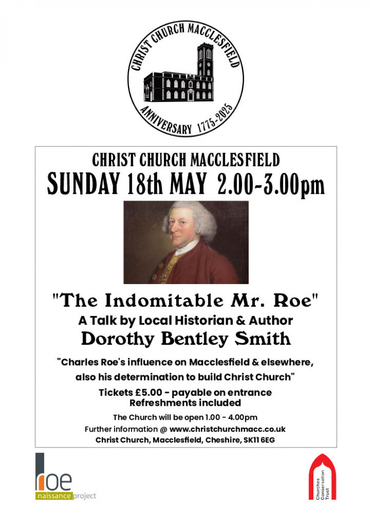 The Indomitable Charles Roe - a talk by Dorothy Bentley Smith The Indomitable Charles Roe - a talk by Dorothy Bentley Smith