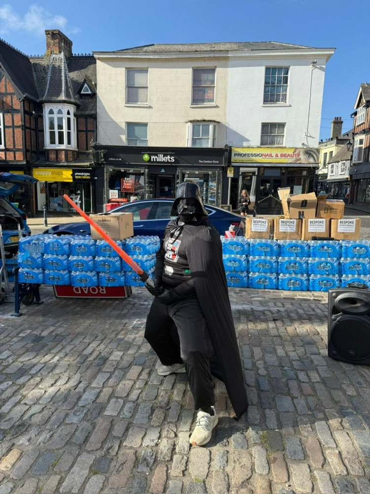 May the 4th saw the Hitchin 10K have supporters from a Galaxy far, far away (Credit: Hitchin Hares)
