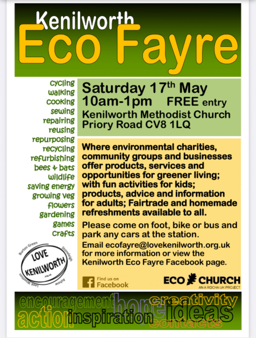 RECYCLE FOR KENILWORTH at Kenilworth Eco Fayre RECYCLE FOR KENILWORTH at Kenilworth Eco Fayre