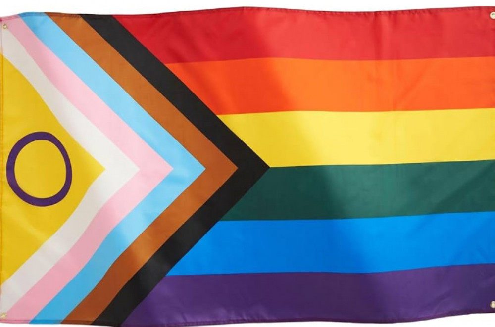 The pride flag The pride flag
