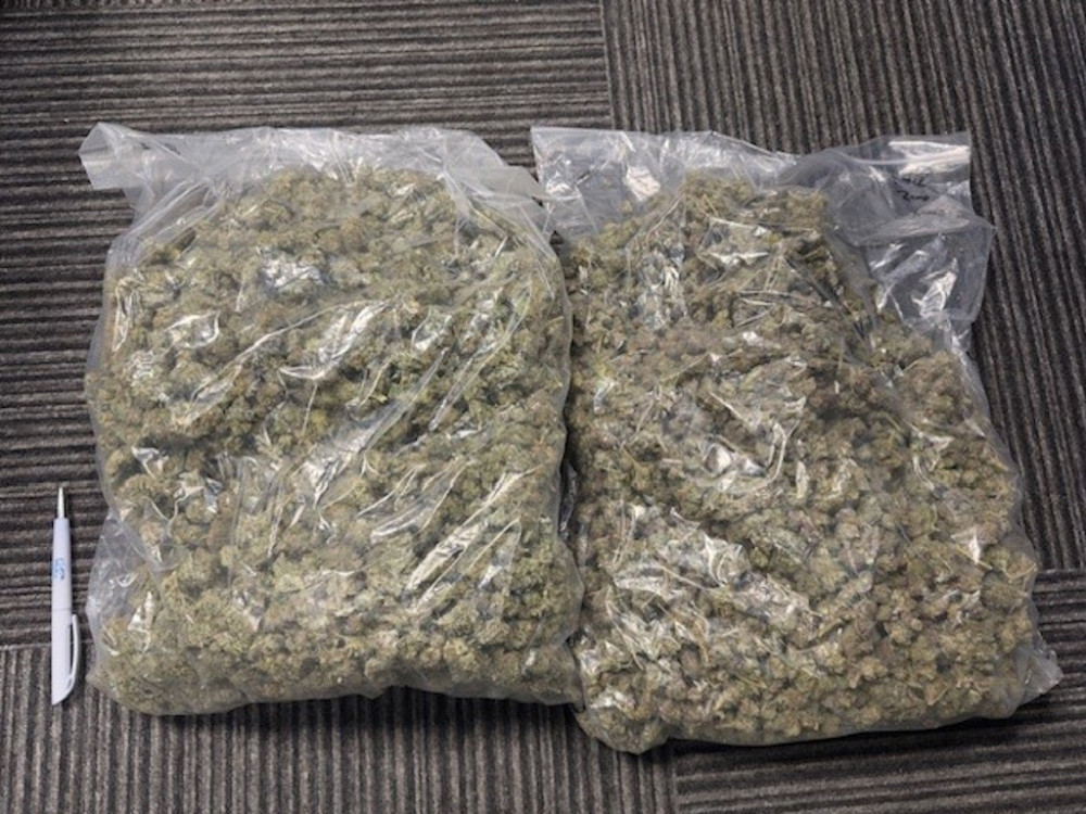 Officers discovered cannabis in a vehicle in Stow Maries. (Credit: Essex Police) Officers discovered cannabis in a vehicle in Stow Maries. (Credit: Essex Police)