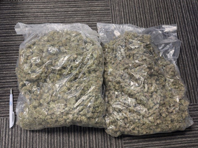 Officers discovered cannabis in a vehicle in Stow Maries. (Credit: Essex Police)