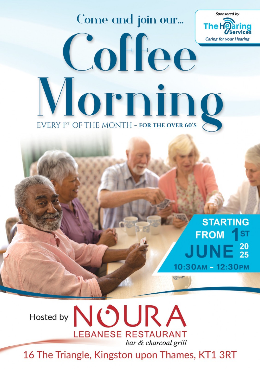 Over 60’s Coffee Morning Over 60’s Coffee Morning