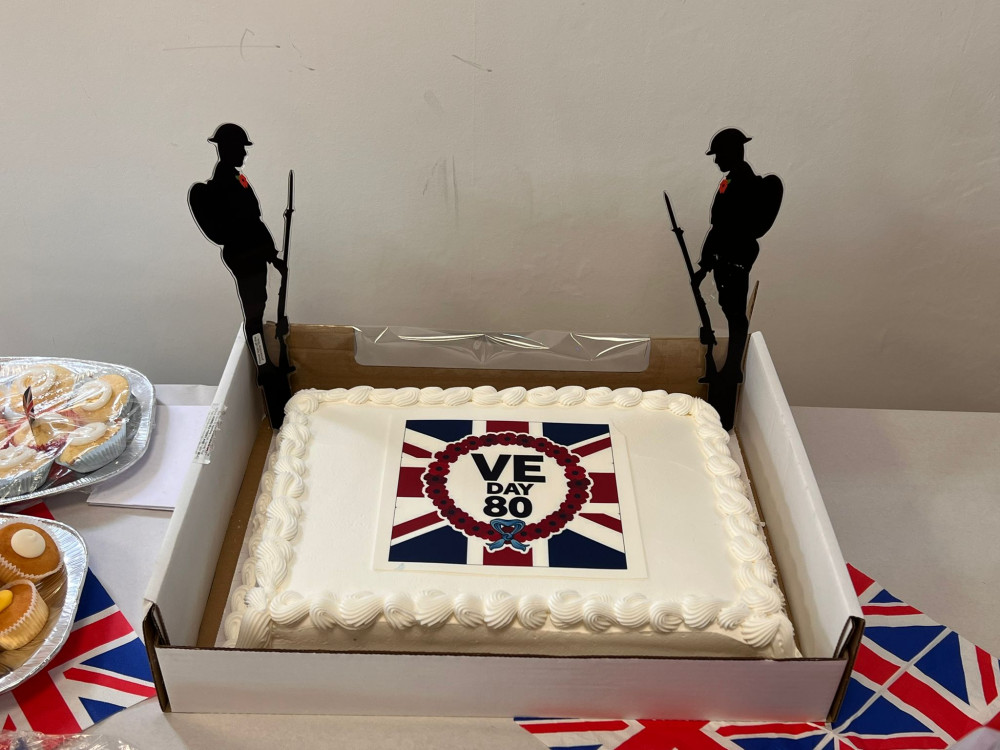 Our lovely cake. Remembering those who had fallen. Our lovely cake. Remembering those who had fallen.