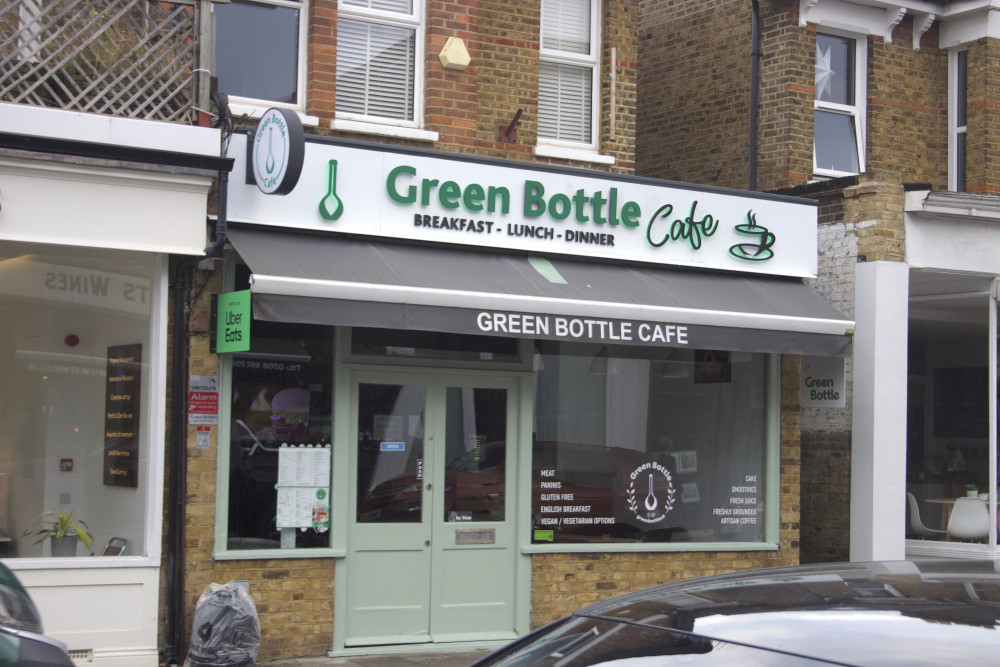 Green Bottle Café in Twickenham fined £40,000 for hiring a worker illegally last year (credit: Cesar Medina). Green Bottle Café in Twickenham fined £40,000 for hiring a worker illegally last year (credit: Cesar Medina).