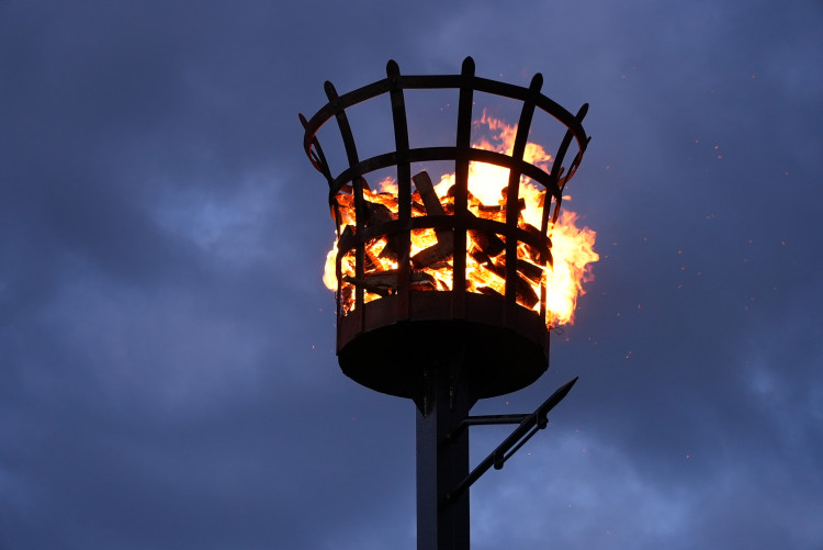 The beacon will be lit at Kenilworth Castle on Thursday (image via Warwick District Council)