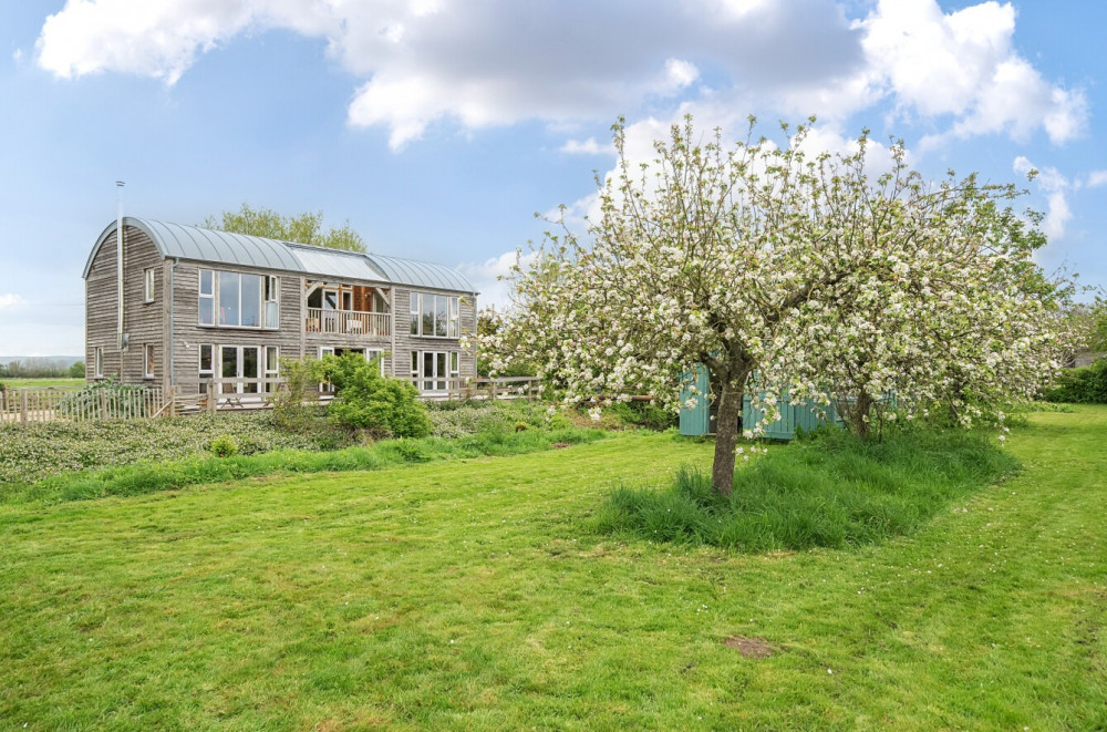 Temple Cross House blends bold design with rural peace — complete with orchard, paddock and views to Glastonbury Tor. Temple Cross House blends bold design with rural peace — complete with orchard, paddock and views to Glastonbury Tor.