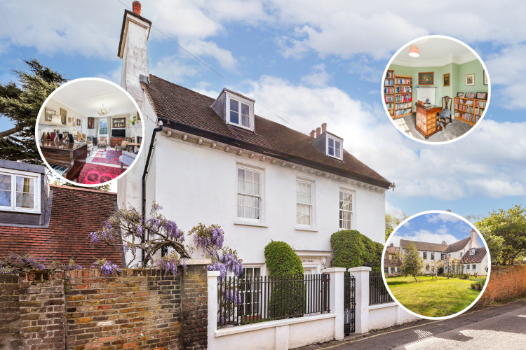 This week's Ealing property of the week is a rare five bedroom home in Upper Butts, Brentford (credit: Leslie & Co).