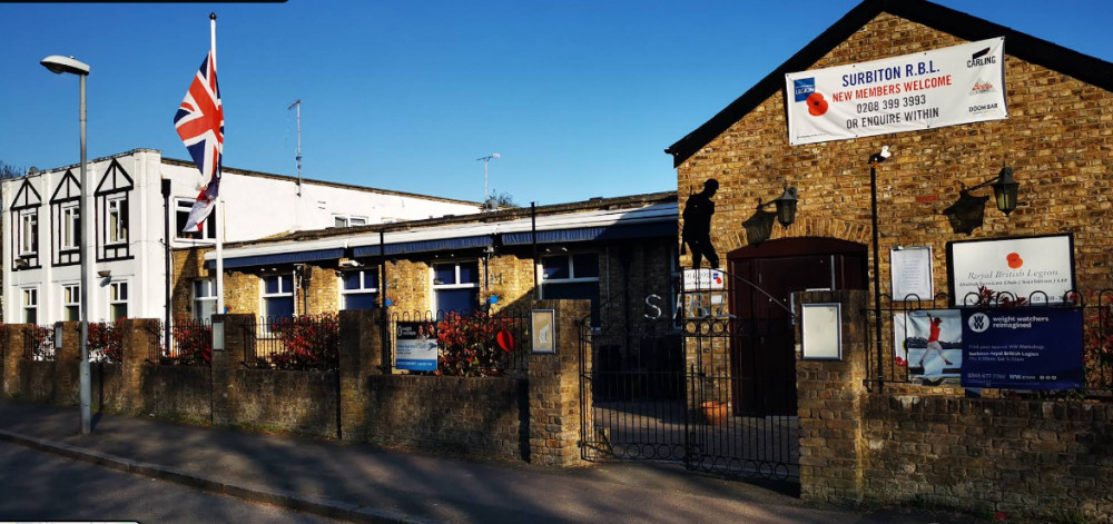 The Royal British Legion Surbiton club is located on Hollyfield Road, Berrylands, Surbiton, KT5 9AL(Image via Google Maps) The Royal British Legion Surbiton club is located on Hollyfield Road, Berrylands, Surbiton, KT5 9AL(Image via Google Maps)