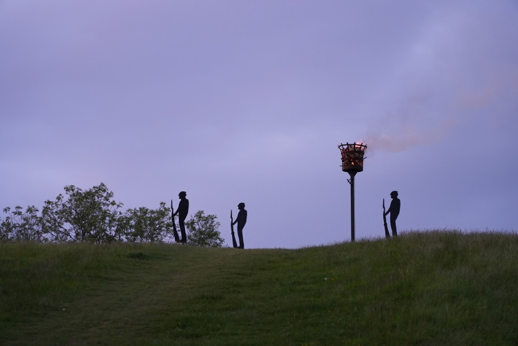 The beacon will be lit at Newbold Comyn on Thursday (image via Warwick District Council)