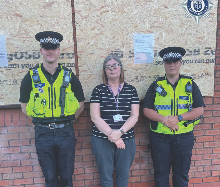 Anyone who enters the address during the three months will be committing a criminal offence (Image via: Cheshire Constabulary)